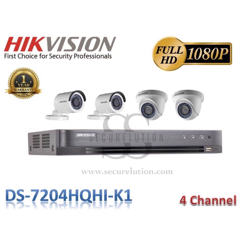 Hik Vision 2 mp DVR&Camera IP camera & CCTV (Kuala Lumpur)