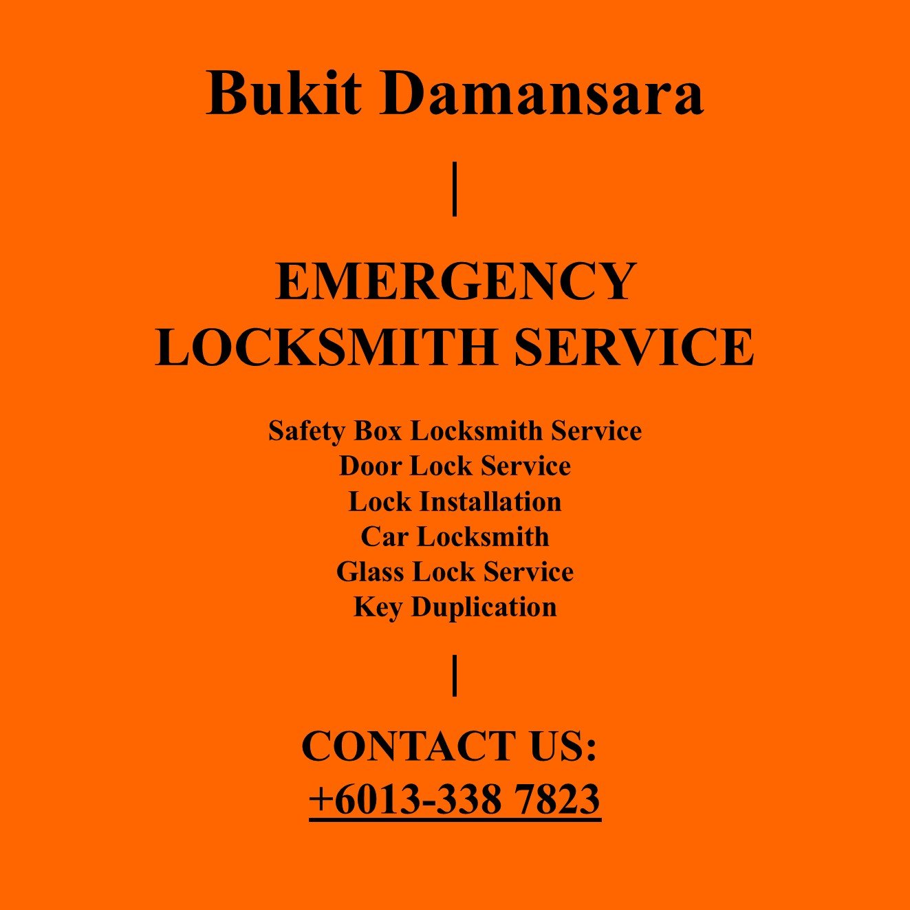 Bukit Damansara Emergency Locksmith Near By