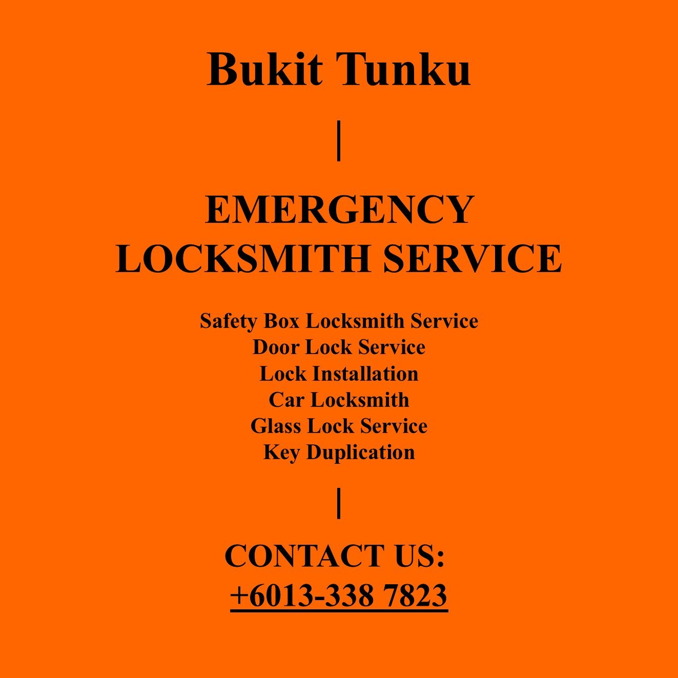 Bukit Tunku Emergency Locksmith Near By