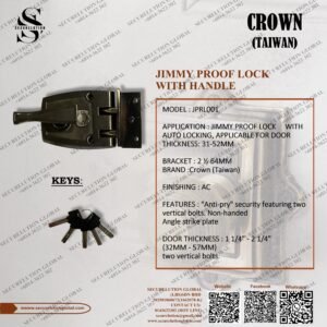 JIMMY PROOF LOCK WITH HANDLE (AUTO LOCK)