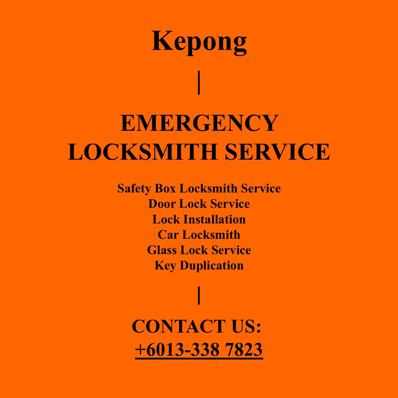 Kepong Emergency Locksmith Near By