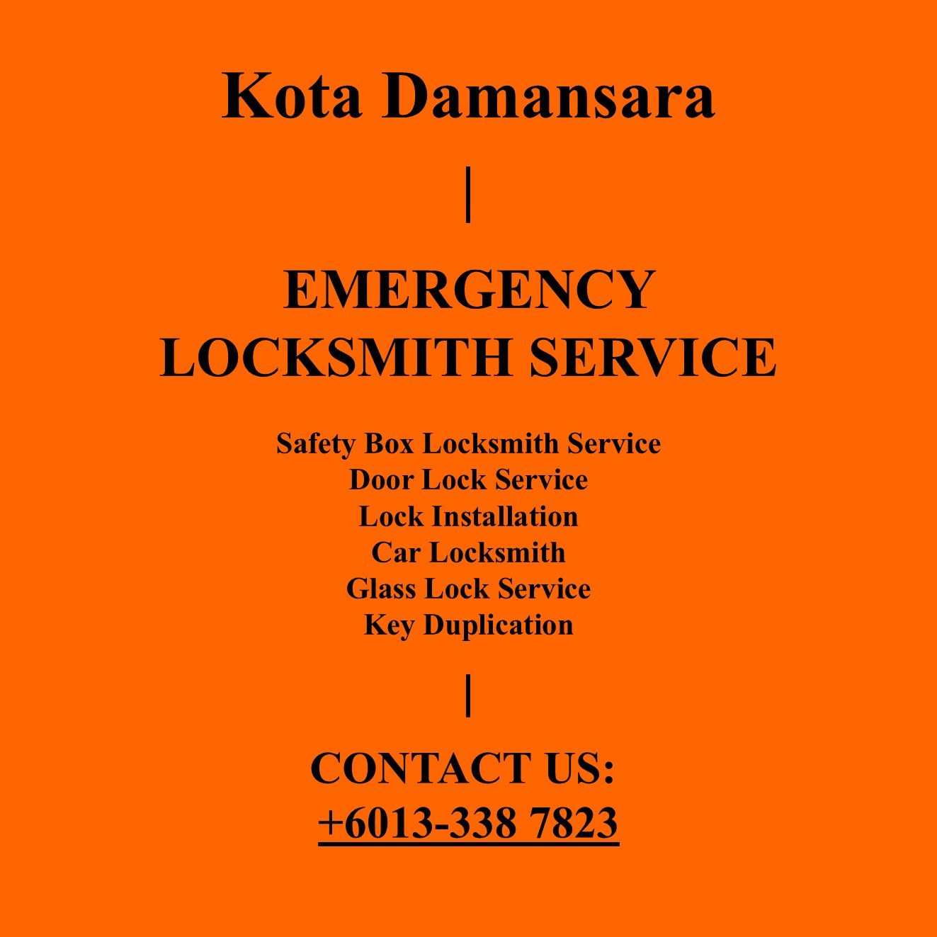 Kota Damansara Emergency Locksmith Near By