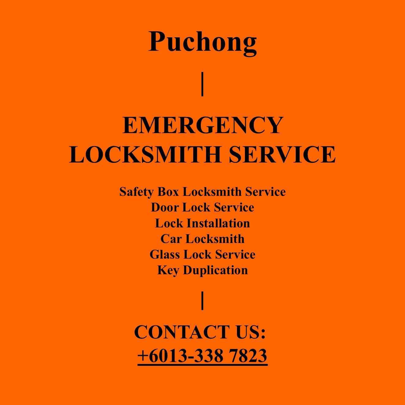 Puchong Emergency Locksmith Near By