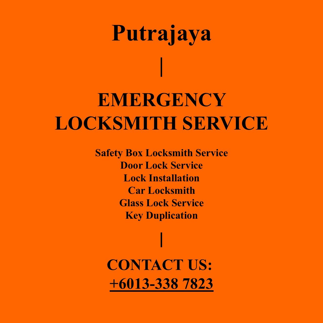 Putrajaya Emergency Locksmith Near By