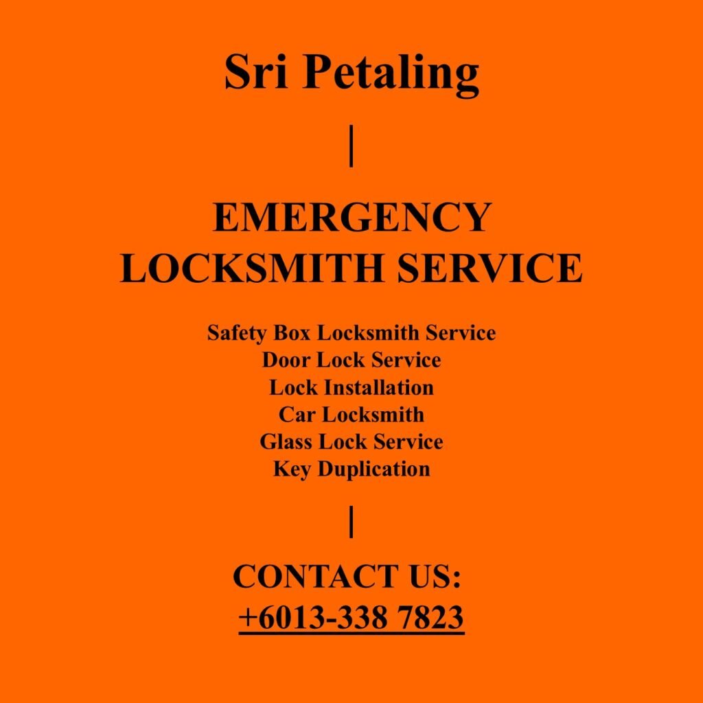 Sri Petaling Emergency Locksmith Near By