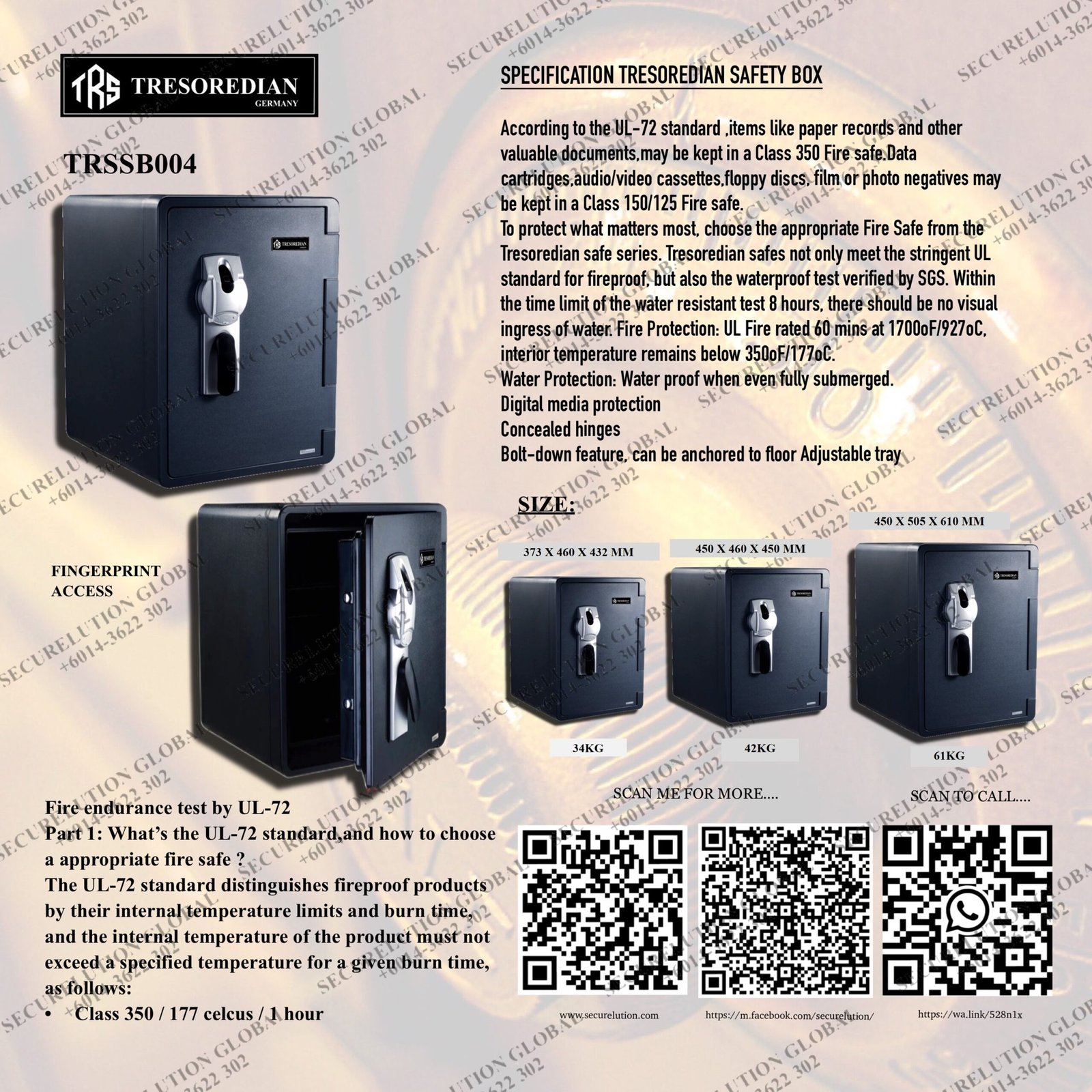 TRESOREDIAN SAFETY BOX