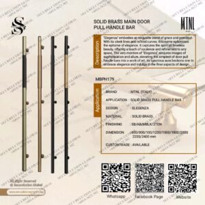 DESIGNER PULL HANDLE BAR