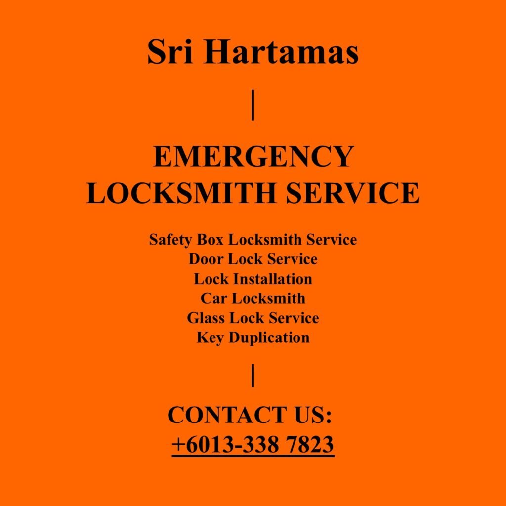 Sri Hartamas Emergency Locksmith Near By