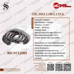GHL BIKE CABLE LOCK