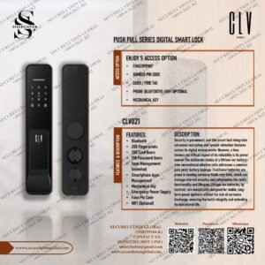CLV021 Push Pull Series Digital Smart Lock