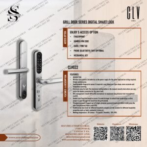 CLV022 Grill Door Series Digital Smart Lock