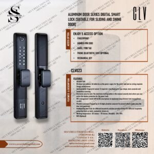 ALUMINUM DOOR SERIES DIGITAL SMART LOCK (SUITABLE FOR SLIDING AND SWING DOOR)