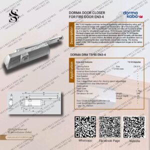 DORMA DOOR CLOSER FOR FIRE DOOR EN3-4