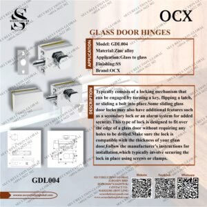 OCX GLASS DOOR HINGES