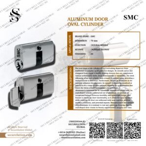 ALUMINUM DOOR OVAL CYLINDER