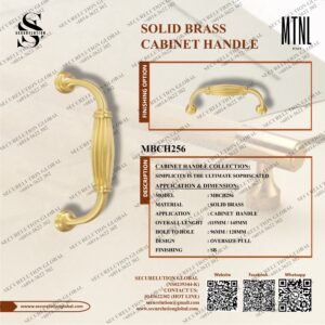 SOLID BRASS CABINET HANDLE