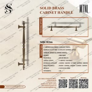 SOLID BRASS CABINET HANDLE