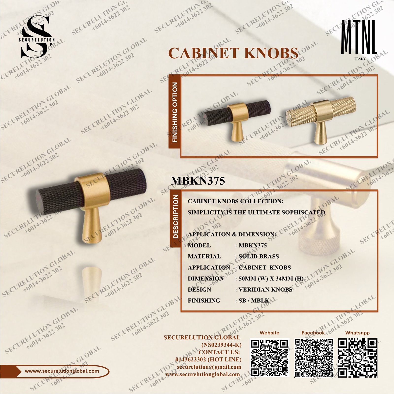 CABINET KNOBS