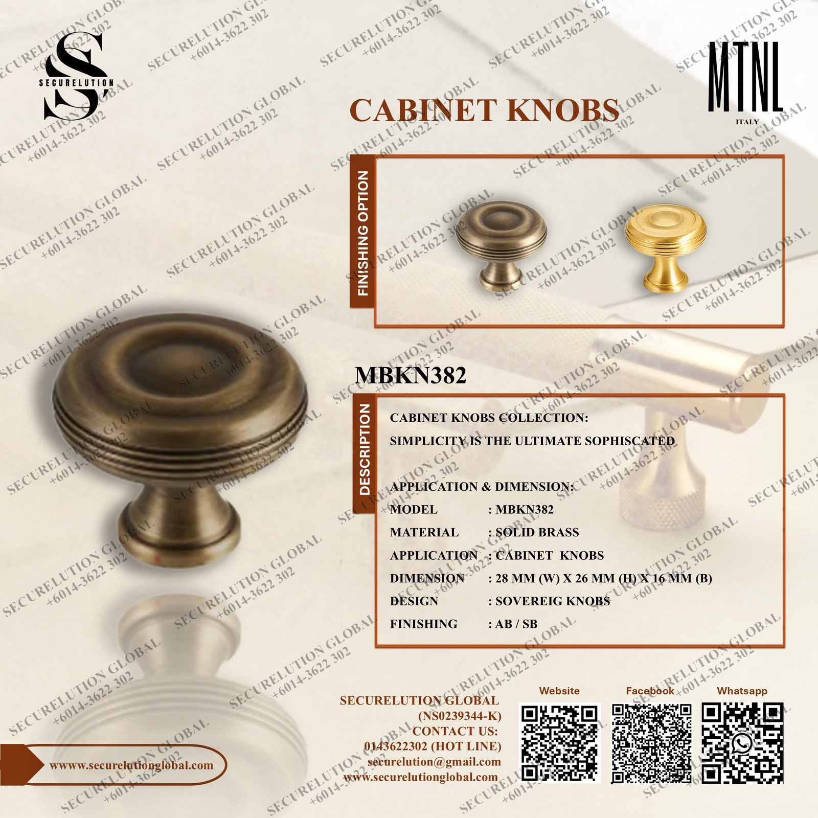 CABINET KNOBS