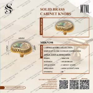 SOLID BRASS CABINET KNOBS