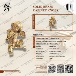 SOLID BRASS CABINET KNOBS