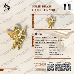 SOLID BRASS CABINET KNOBS