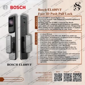 Bosch EL600VF Face ID Push Pull Lock