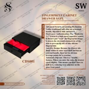 FINGERPRINT CABINET DRAWER SAFE