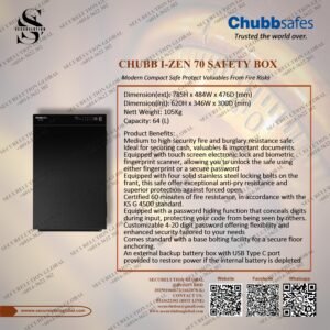CHUBB I-Zen 70 Safety Box
