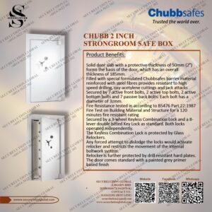 Chubb 2 Inch Strongroom Safe Box