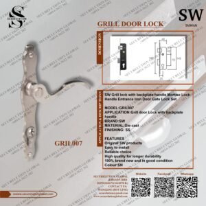 Grill Door Lock SW Taiwan