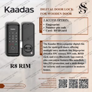 KAADAS R8 RIM DIGITAL DOOR LOCK