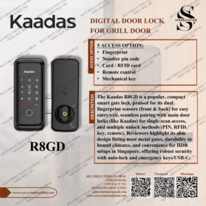 KAADAS R8GD DIGITAL DOOR LOCK