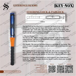 STEERING LOCK & PADLOCK