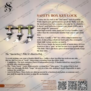 SAFETY BOX KEY LOCK