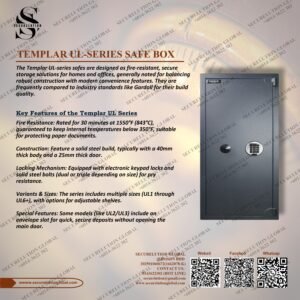 TEMPLAR UL-SERIES SAFE BOX