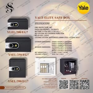 YALE ELITE SAFE BOX