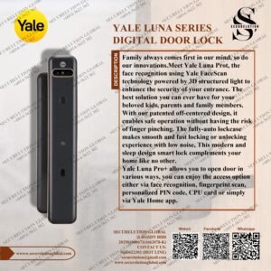 YALE LUNA SERIES DIGITAL DOOR LOCK