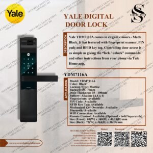 YALE DIGITAL DOOR LOCK