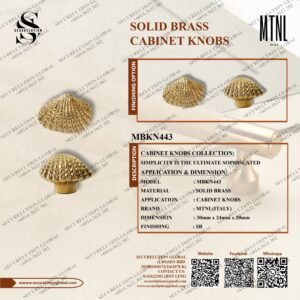 SOLID BRASS CABINET KNOBS