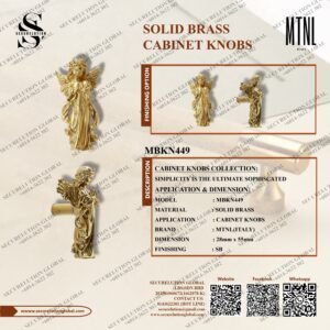 SOLID BRASS CABINET KNOBS