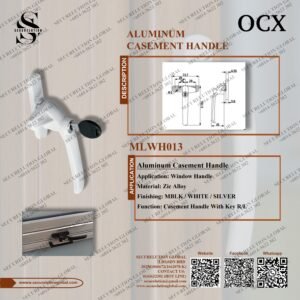 ALUMINUM CASEMENT HANDLE