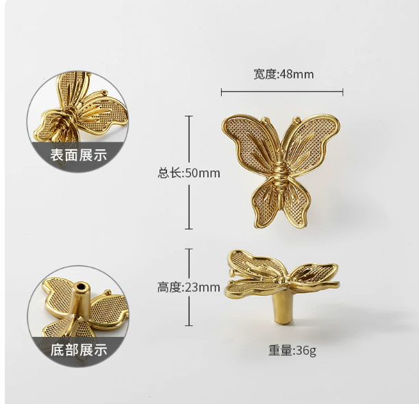 SOLID BRASS CABINET KNOBS - Image 4