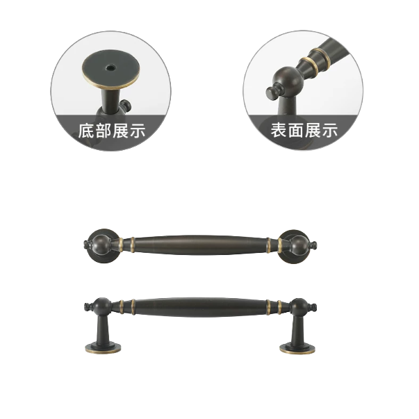 SOLID BRASS CABINET HANDLE - Image 3